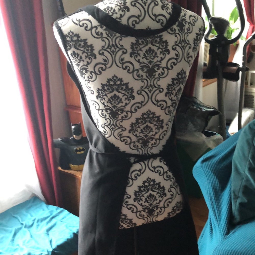 Unisex Chef Apron Black View 3